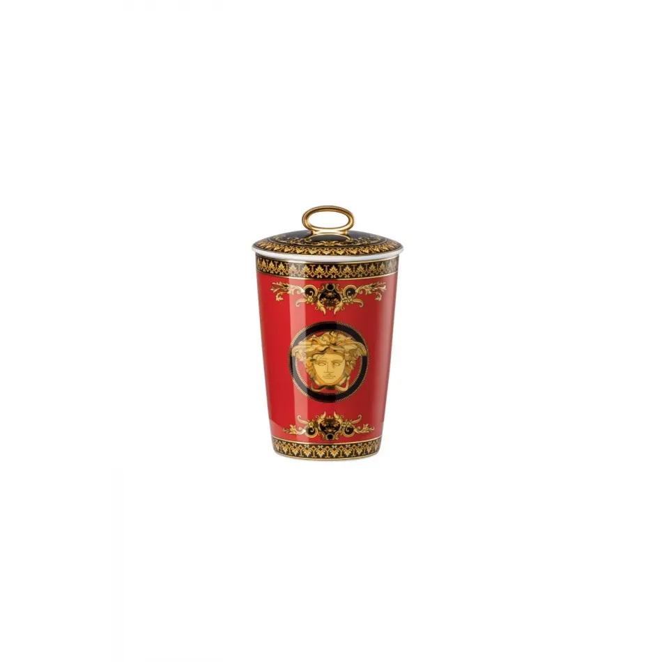 Medusa Scented Votive W/Lid 5 1/2 in