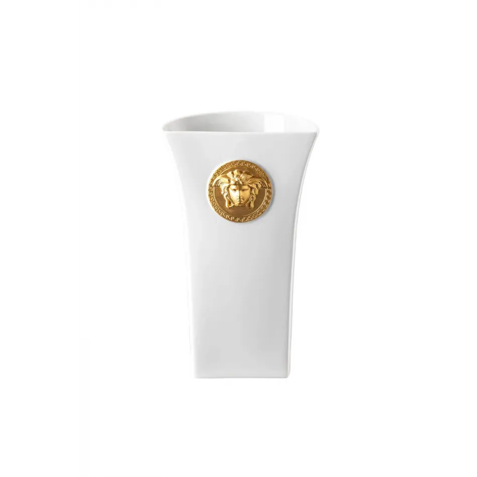 Medusa Madness Vase White 10 1/4 in