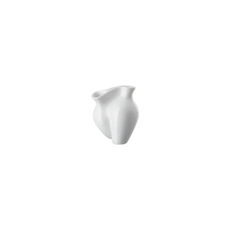 Mini Vase White La Chute Vase 4 in