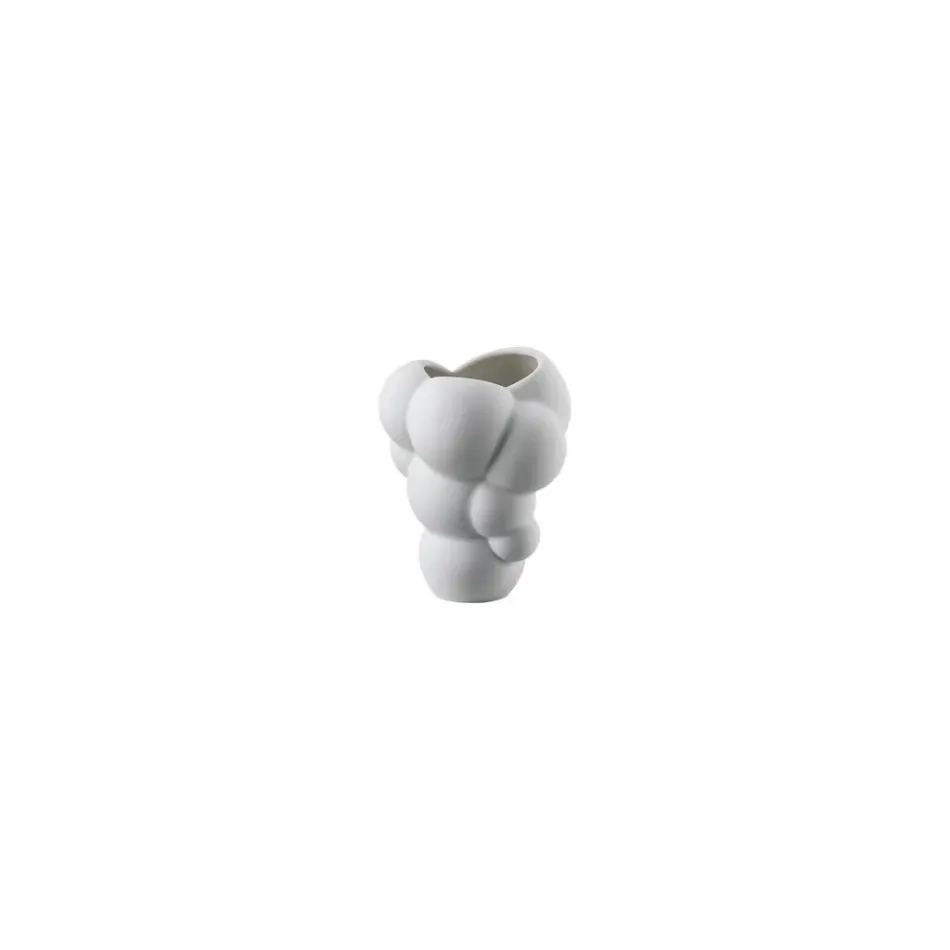 Mini Vase White Skum Vase 4 in