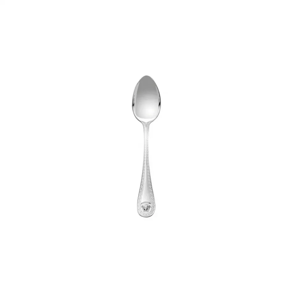 Medusa Silver Plated Dessert Spoon 7 in