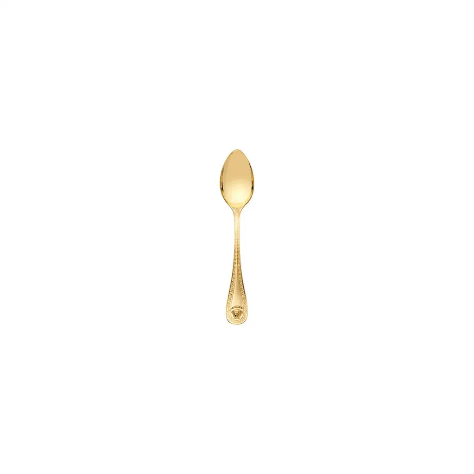 Medusa Gold Plated Teaspoon 5 in