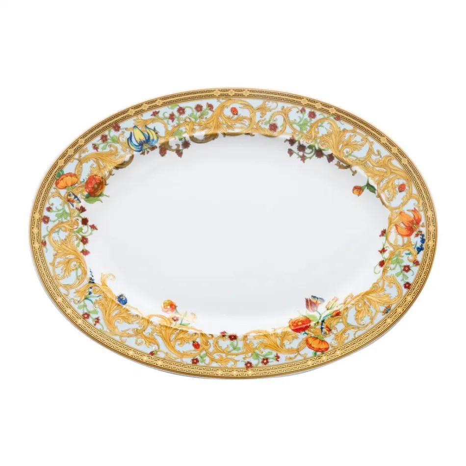 Butterfly Garden Platter 15 3/4 in