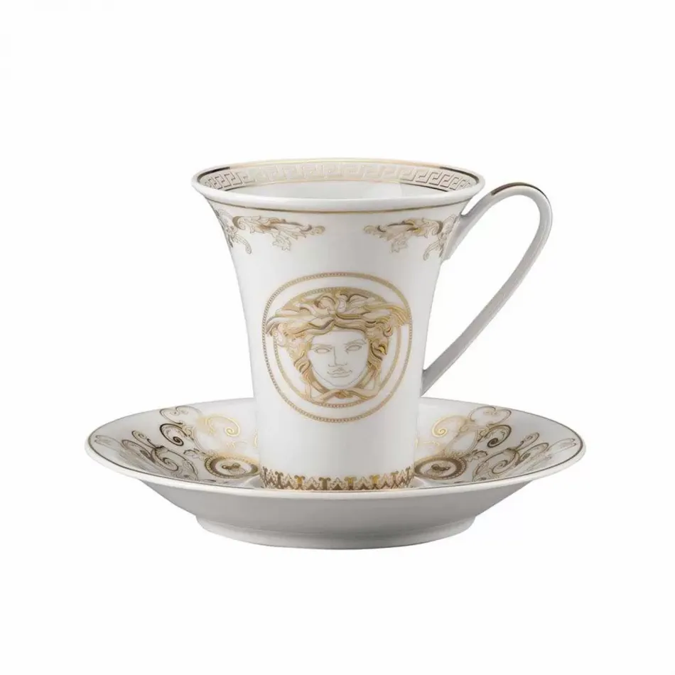 Medusa Gala Coffee Cup & Saucer 6 in 6 oz