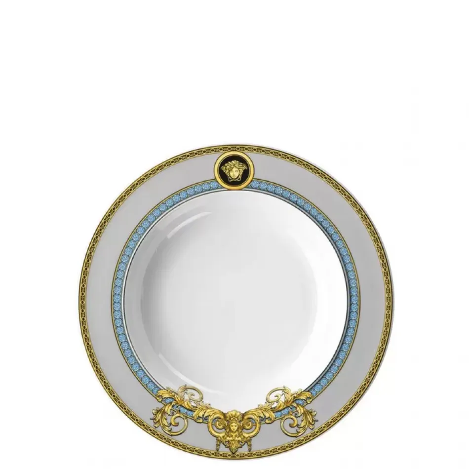 Prestige Gala Bleu Rim Soup Plate 8 1/2 In 8 1/2 in