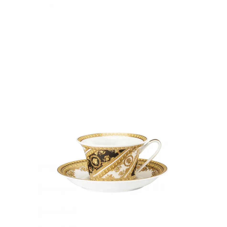 I Love Baroque Tea Cup & Saucer 6 1/4 in