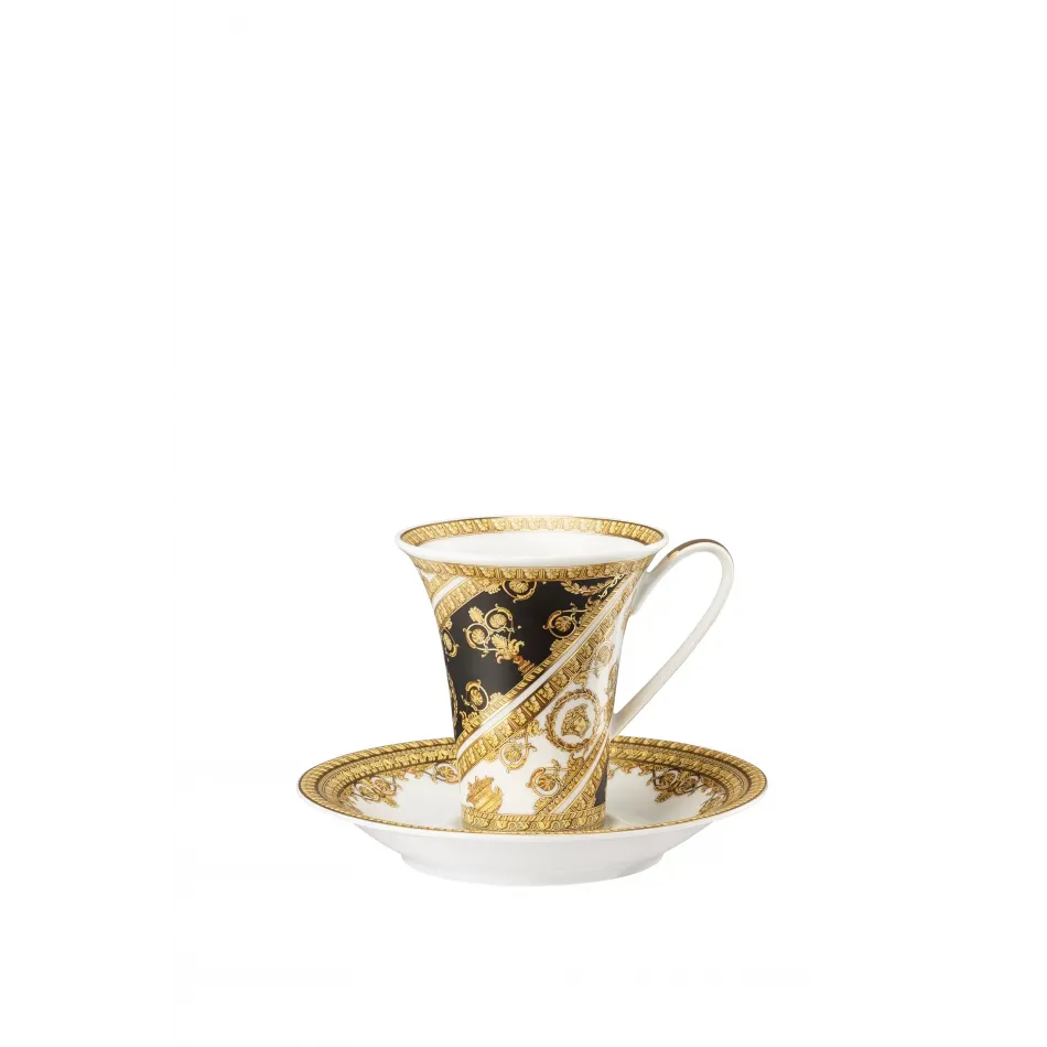 I Love Baroque Coffee Cup & Saucer 6 in