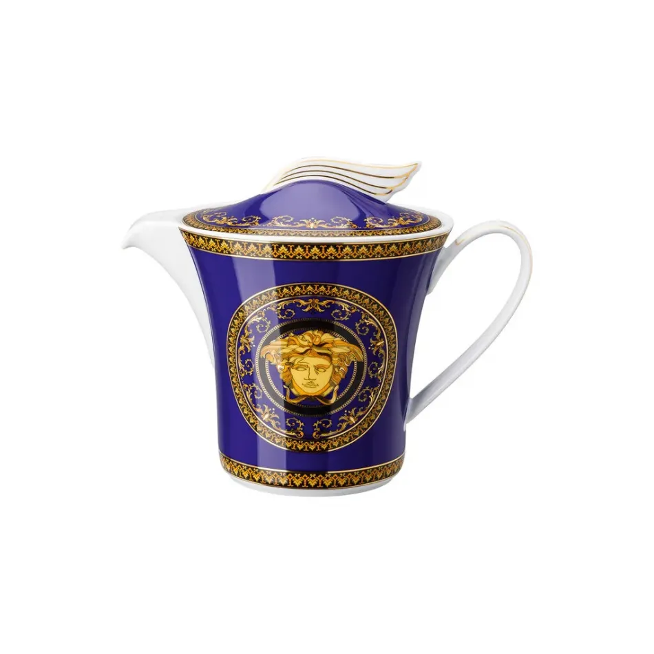 Medusa Blue Tea Pot 43 oz (Special Order)