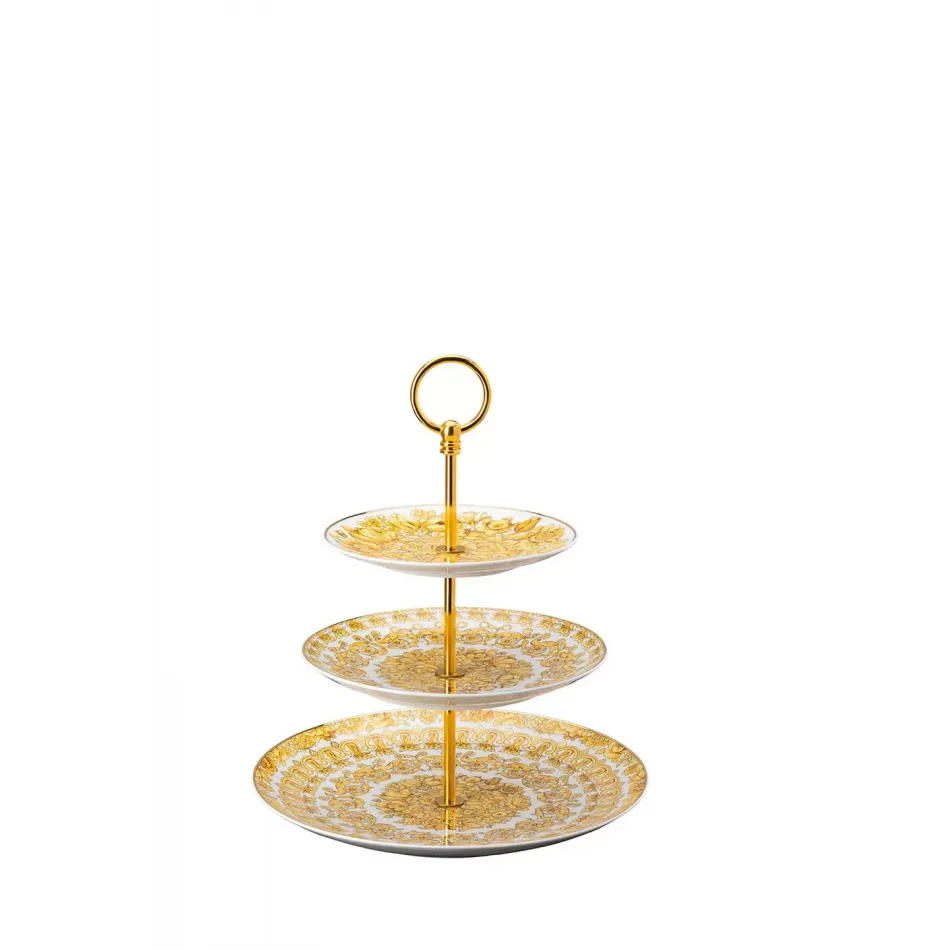 Medusa Rhapsody Etagere 3 Tiers 7, 8 1/2 , 10 1/2 in (Special Order)