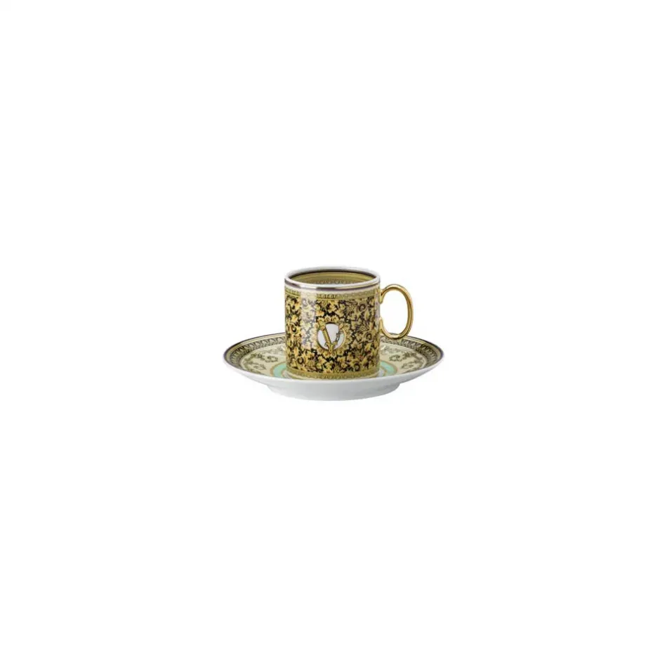 Barocco Mosaic After Dinner Cup & Saucer 4 1/4 in