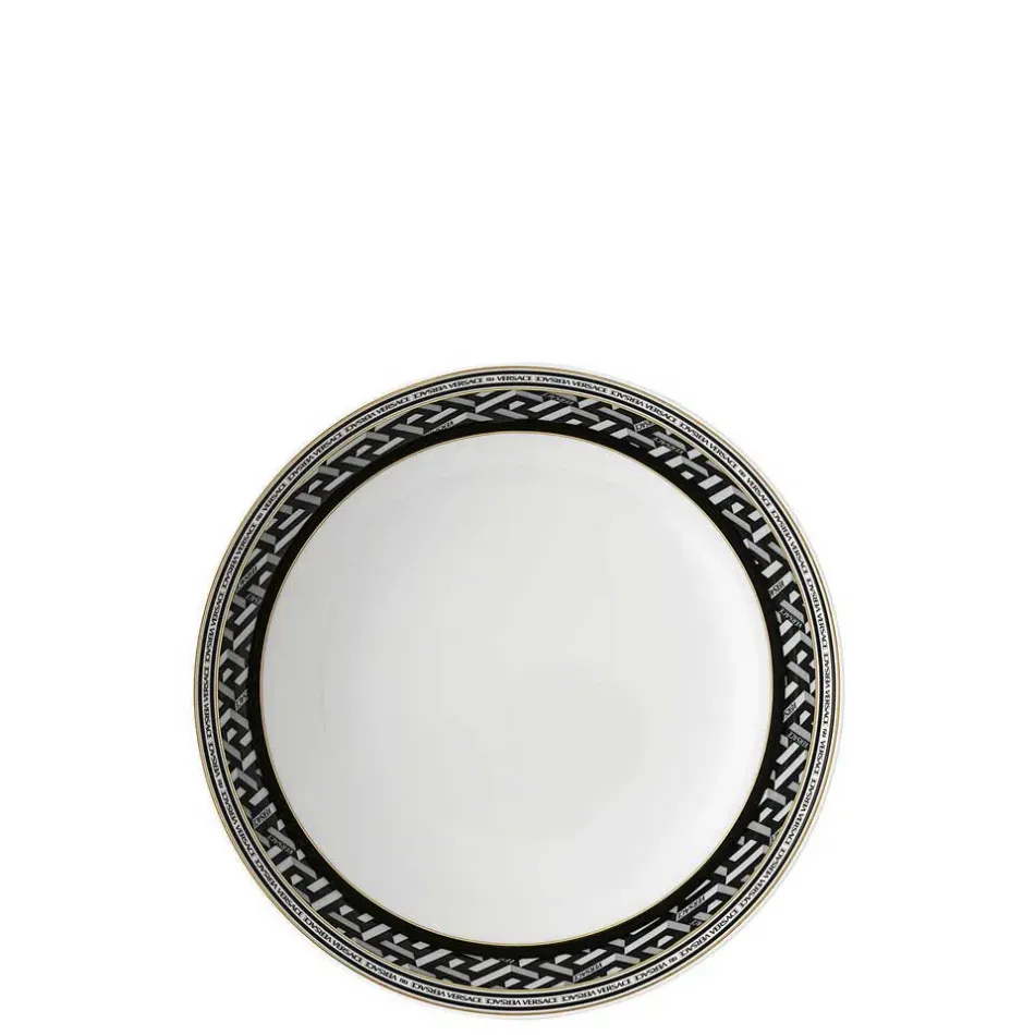 La Greca Signature Black Soup Plate 8 1/2 in