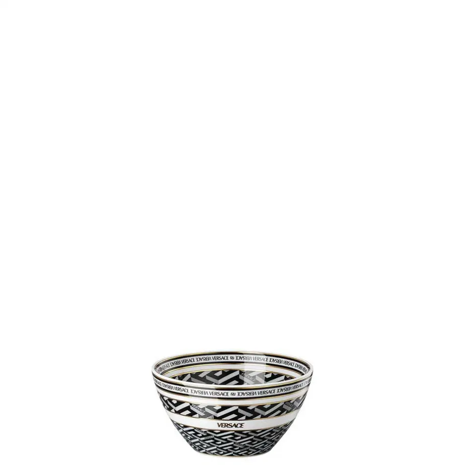 La Greca Signature Black Bowl 6 in