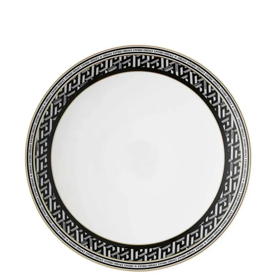 La Greca Signature Black Gourmet Plate 11 in