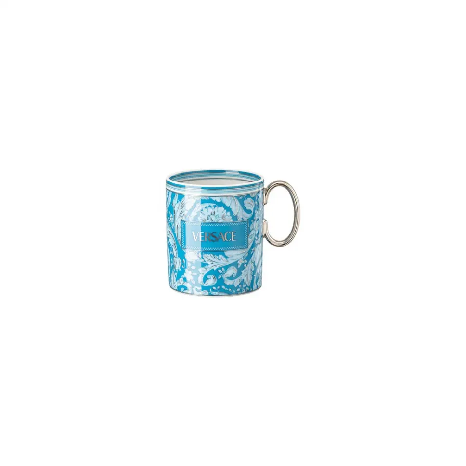 Barocco Teal Mug 11 oz