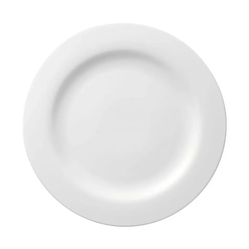 Moon White Service Plate 12 1/4 in