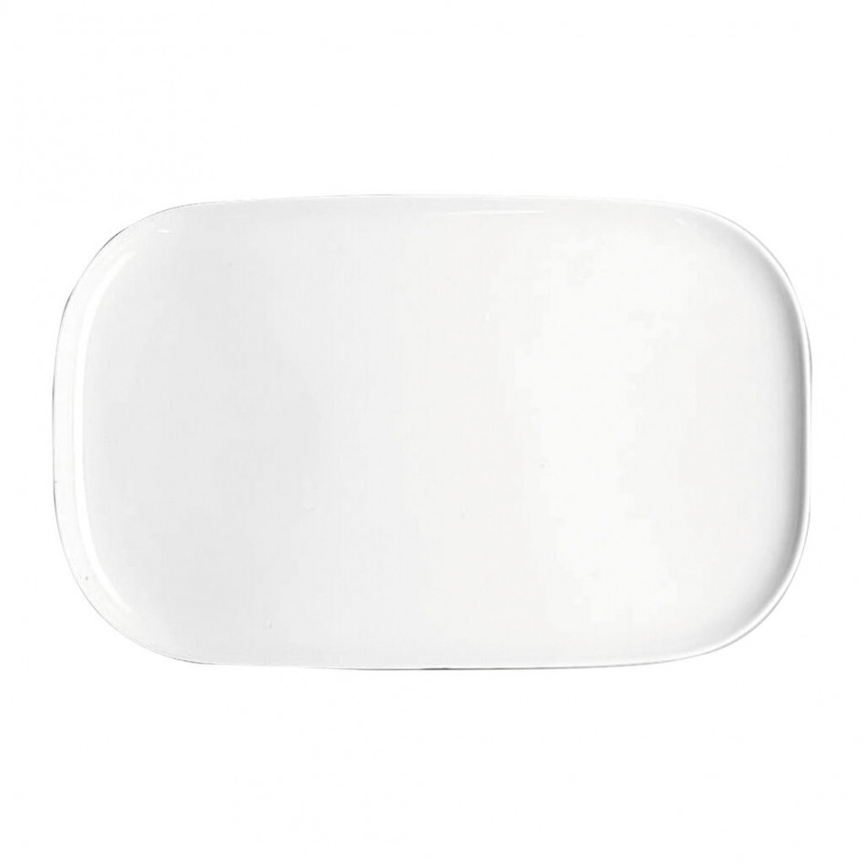 Moon White Platter 15 in