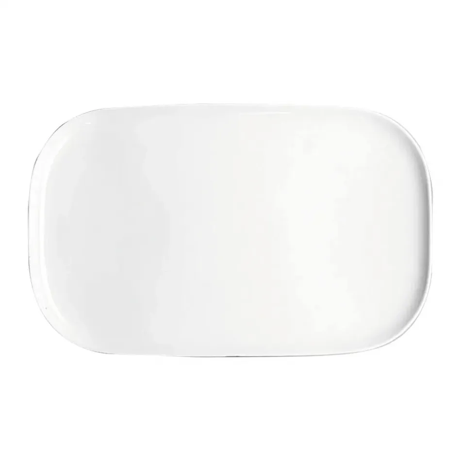 Moon White Platter 15 in