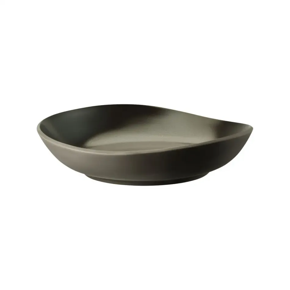 Junto Slate Grey Plate Deep 11 in