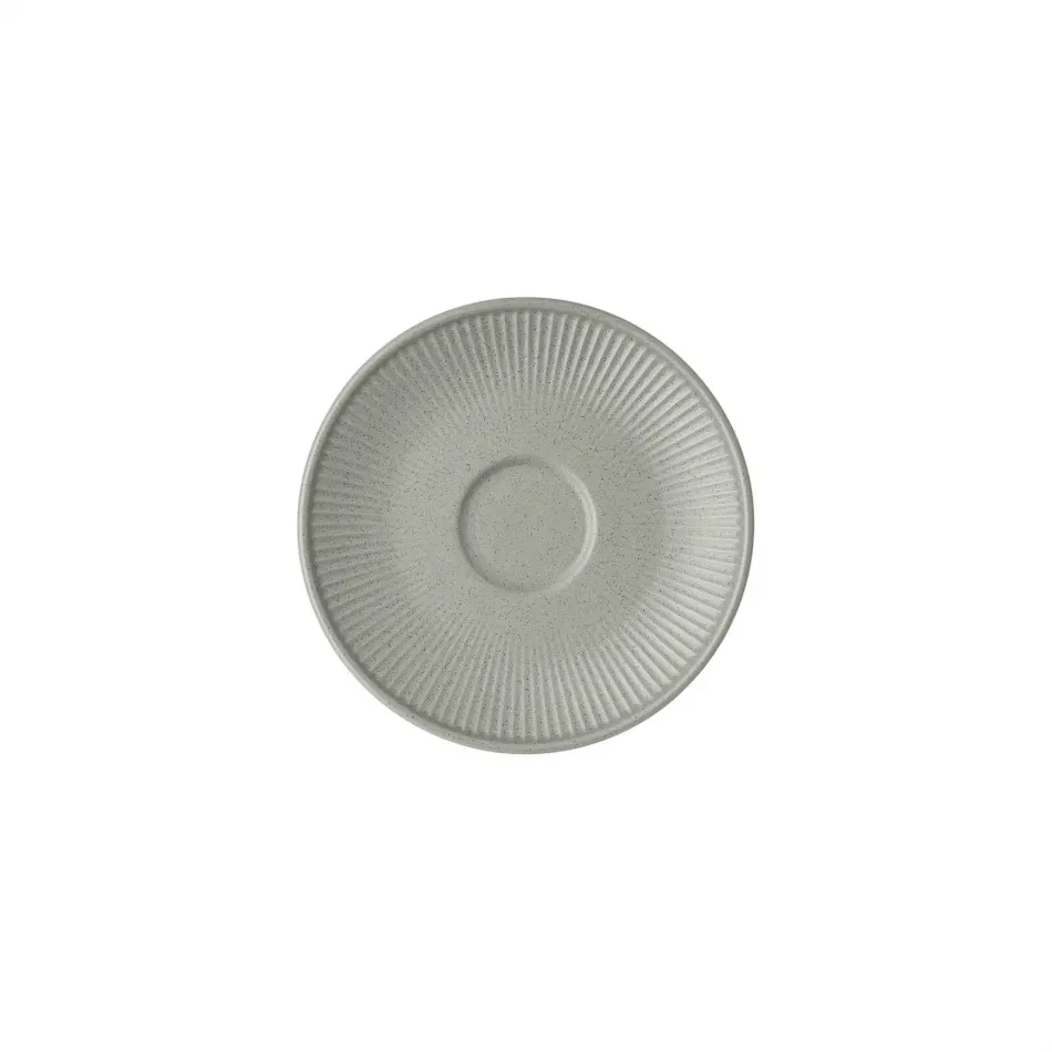 Clay Smoke Combi Saucer 6 1/4 in