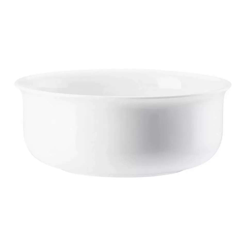 Form 1382 White Open Vegetable Bowl 8 in