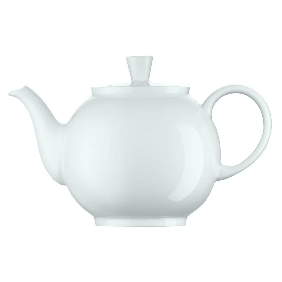 Form 1382 White Teapot 40 oz