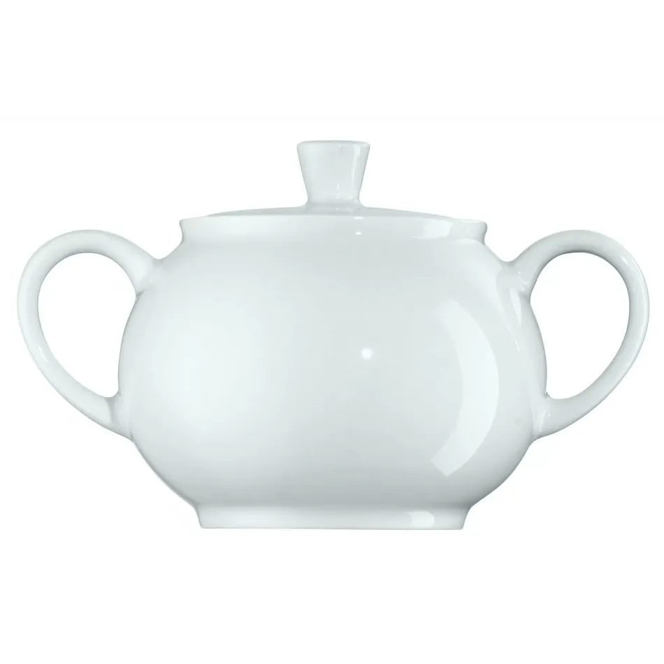 Form 1382 White Sugar Bowl Covered 7 oz