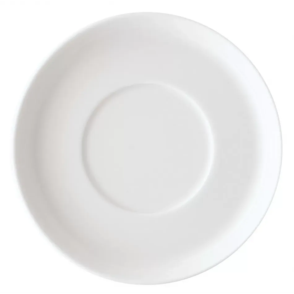 Cucina White Cafe Au Lait Saucer (Special Order)