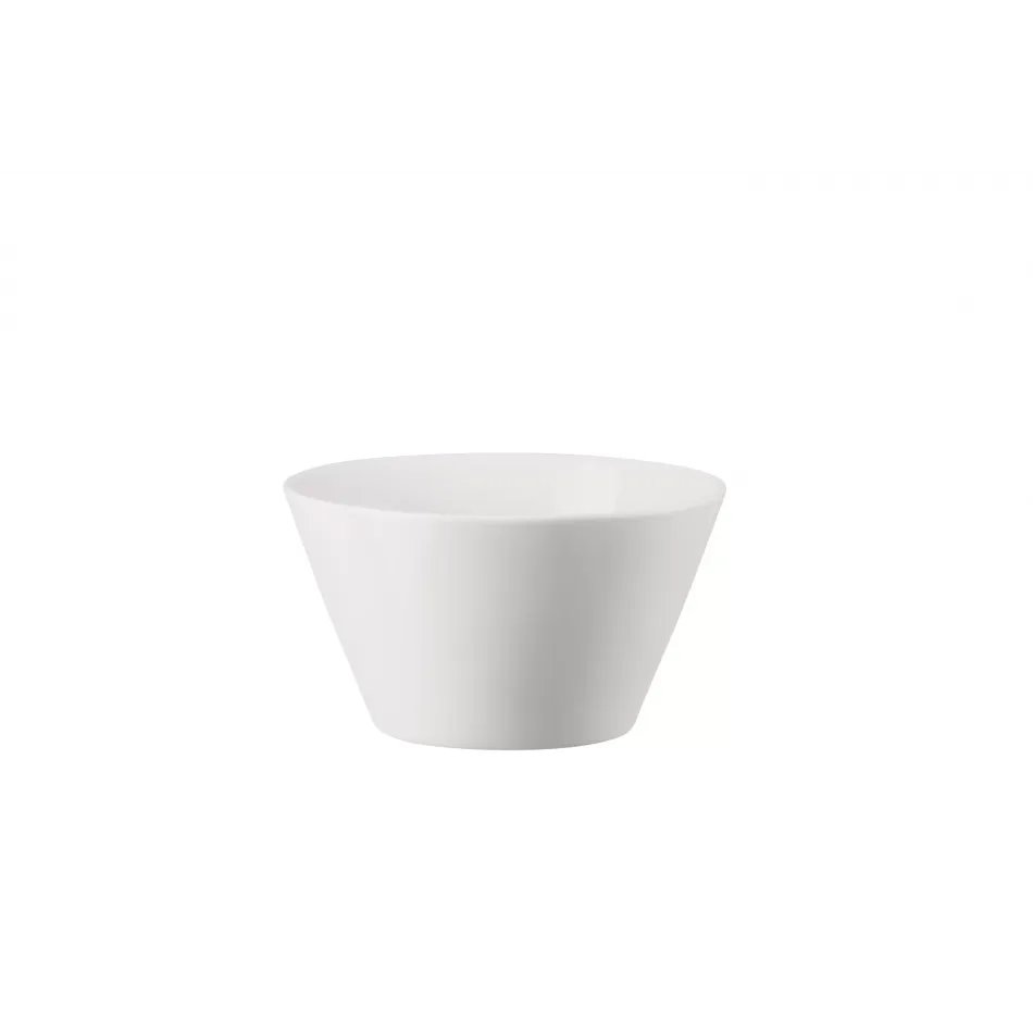 Tric White Bowl Conical 4 3/4 in (Special Order)