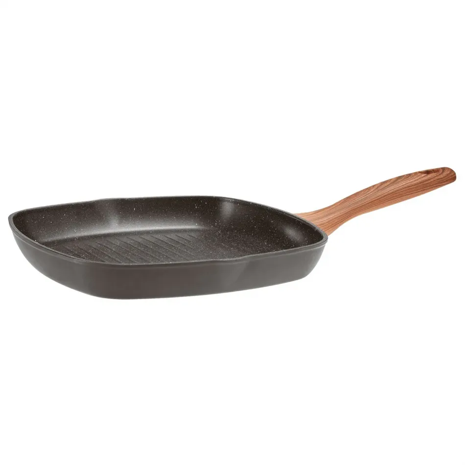 Rock 'N' Rose Black Grill Pan Square 28,0 cm x 28,0 cm h 4,0 cm