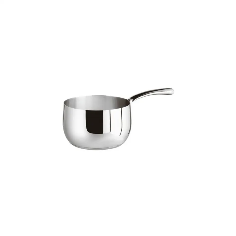Kikka Mirror Steel Saucepan Round 12,0 cm h 7,5 cm 0,800 l