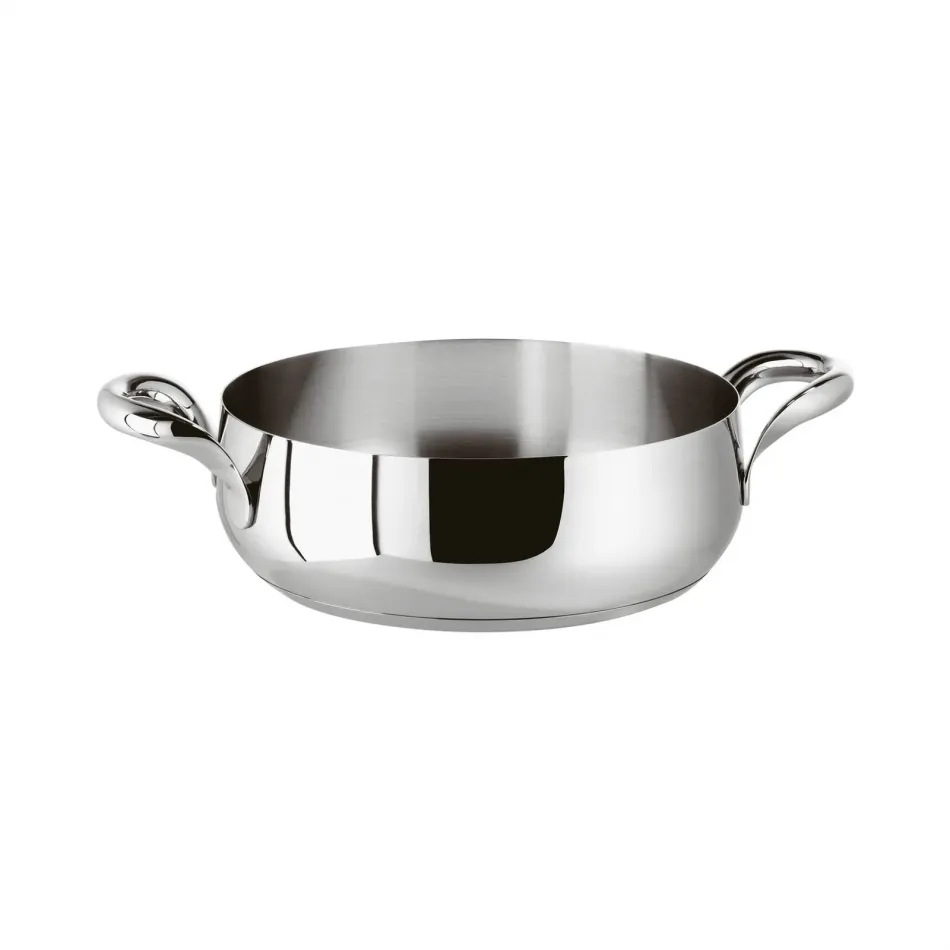 Kikka Mirror Steel Casserole Pot Round 20,0 cm h 7,0 cm 2,000 l