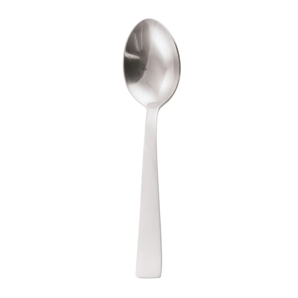 Gio Ponti Satin Matte Mocha Spoon 4 1/2 in 18/10 Stainless Steel Satin Matte Finishing