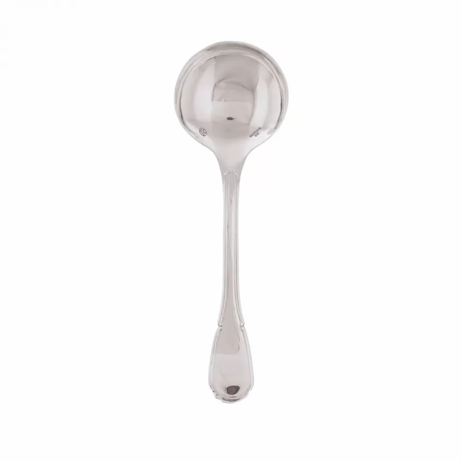 Baroque Silverplated Bouillon Spoon 5 3/4 In. Silverplated