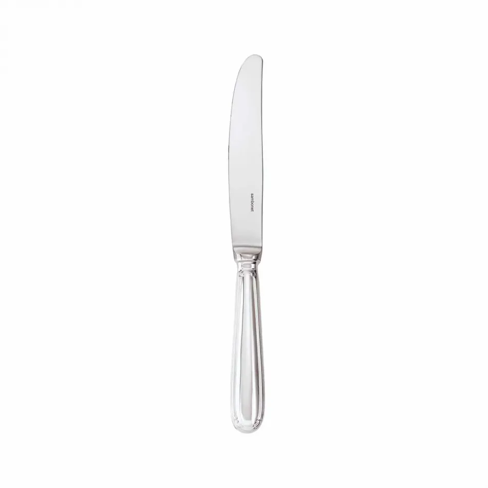 Baroque Silverplated Table Knife Hollow Handle Orfevre 9 7/8 In. Silverplated