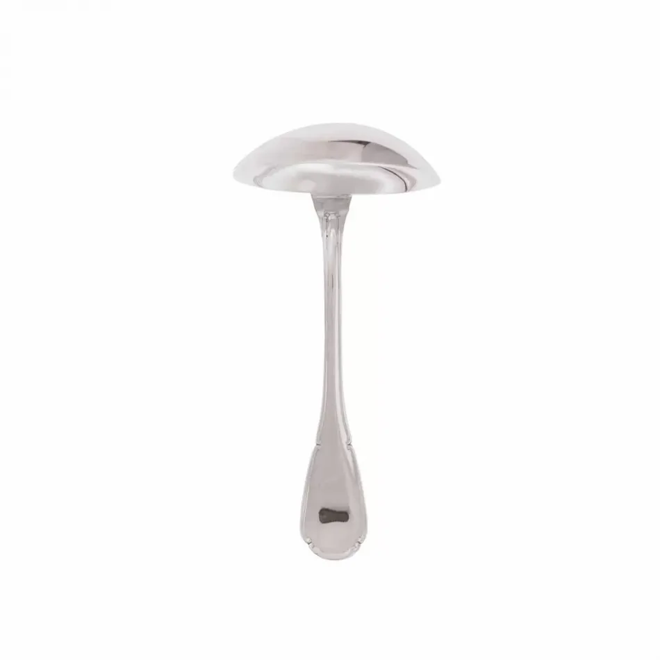 Baroque Silverplated Soup Ladle, Small 6 5/8 In. Silverplated