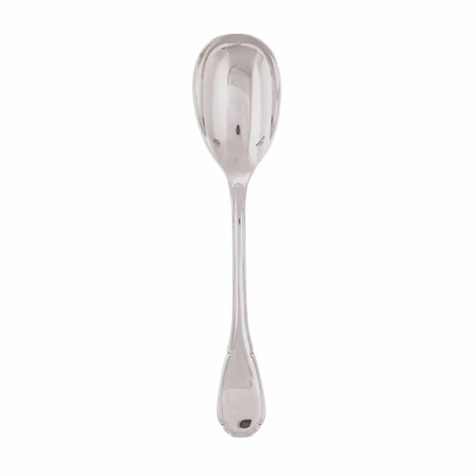 Baroque Silverplated Salad Serving Spoon 9 5/8 In. Silverplated
