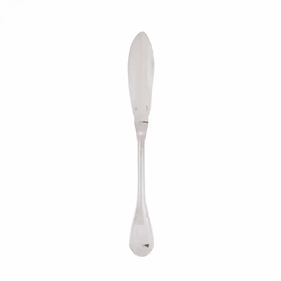 Baroque Silverplated Fish Knife 8 3/8 In. Silverplated