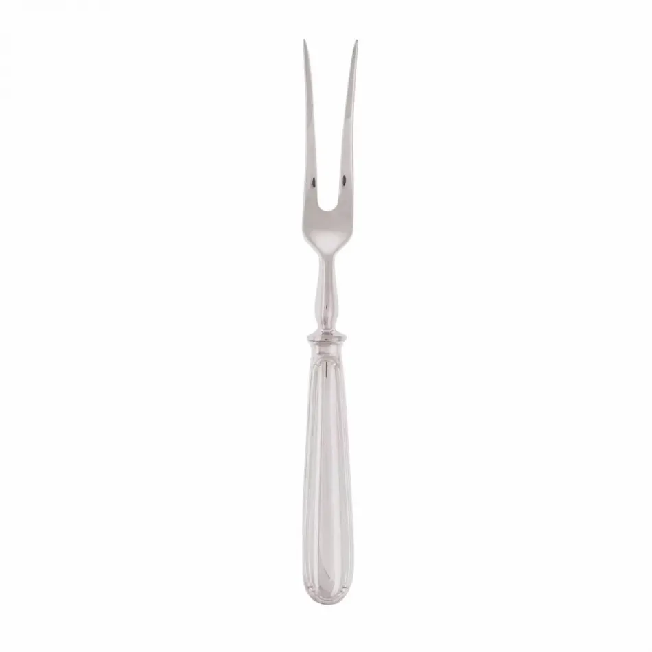 Baroque Silverplated Carving Fork 9 1/8 In. Silverplated