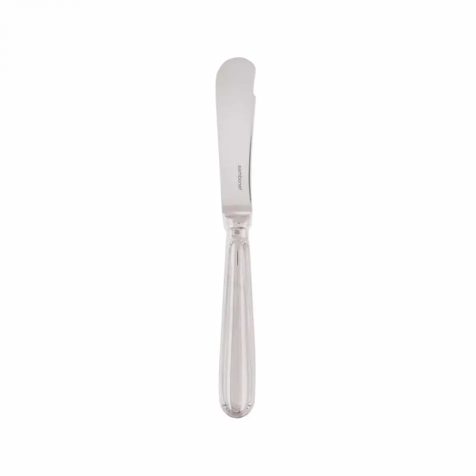 Baroque Silverplated Butter Knife Hollow Handle 7 1/4 In. Silverplated