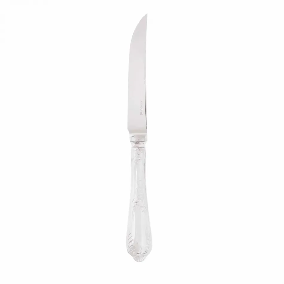 Laurier Silverplated Steak Knife Hollow Handle Orfevre 8 7/8 In. 