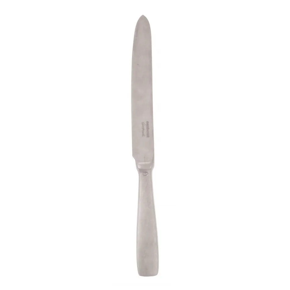 Gio Ponti Vintage Dessert Knife, Solid Handle 8 3/4 in 18/10 Stainless Steel Vintage Finishing