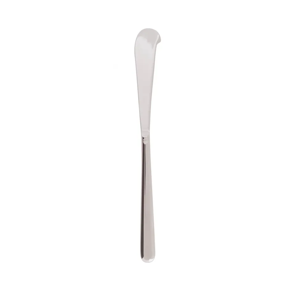 Linear Butter Knife Solid Handle 7 3/8 In 18/10 Stainless Steel