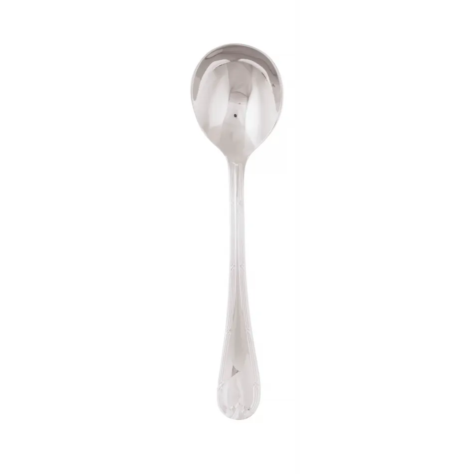 Ruban Croisè Bouillon Spoon 6 1/4 In 18/10 Stainless Steel