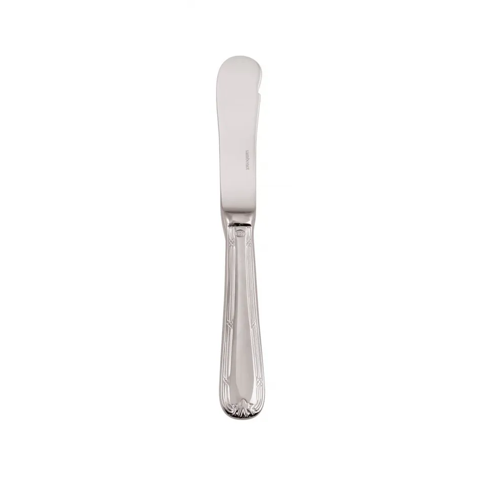 Ruban Croisè Butter Knife Solid Handle 7 1/4 In 18/10 Stainless Steel