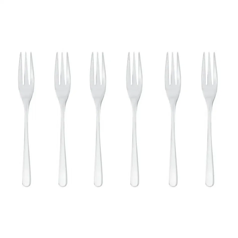 Cake & Coffee 6 Pcs Cake Forks, Taste 18/10 Stainless Steel
