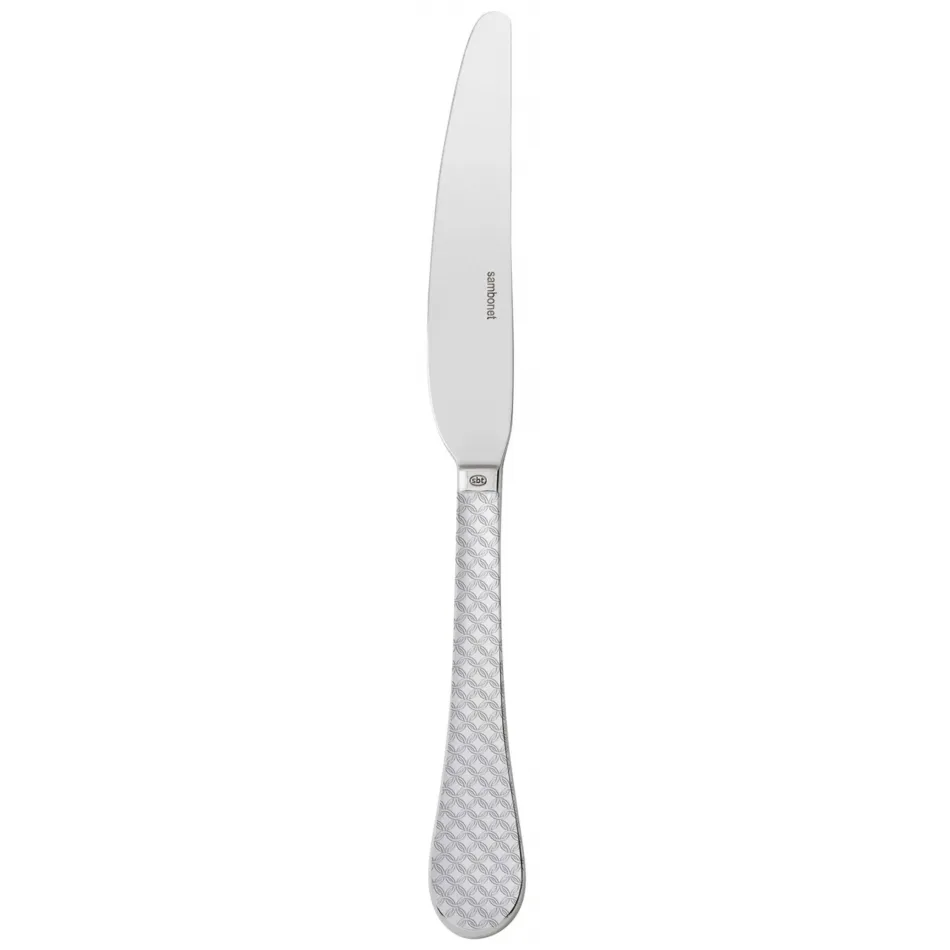 Taormina Table Knife Solid Handle 8 3/4 In 18/10 Stainless Steel