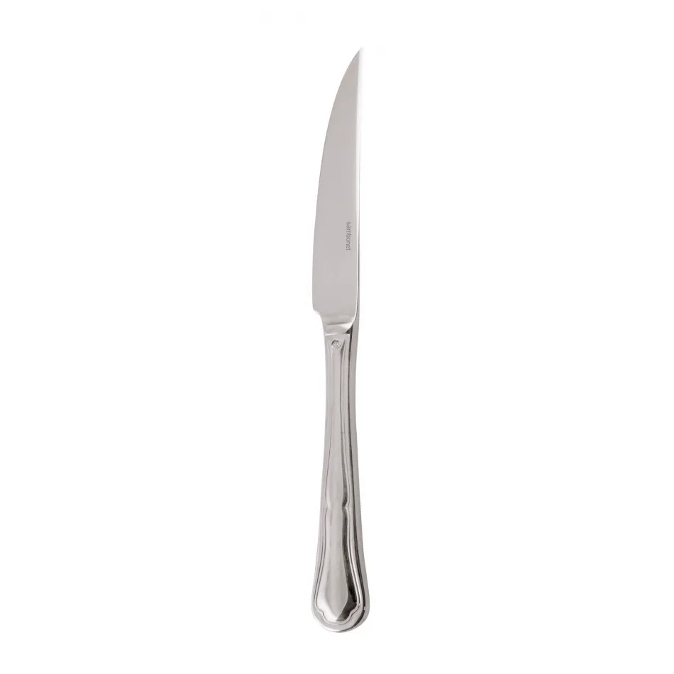 Petit Baroque Steak Knife Solid Handle 9 1/8 In 18/10 Stainless Steel