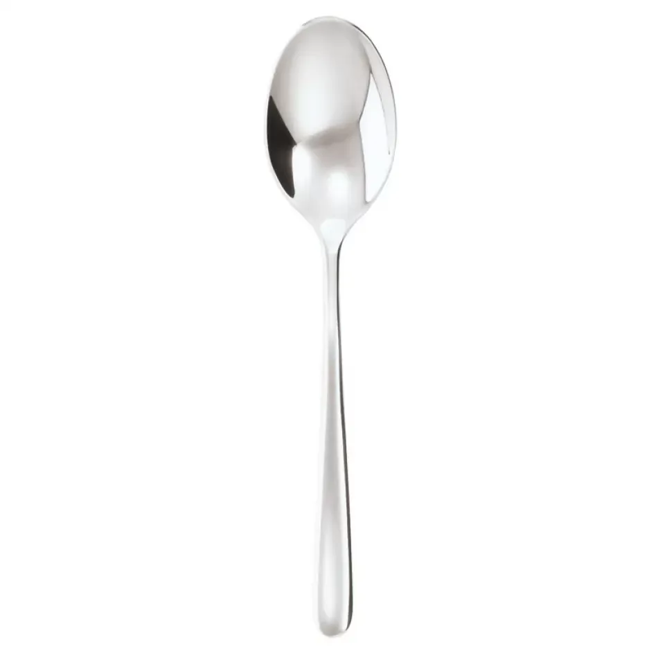 Hannah Silverplated Mocha Spoon 4 1/2 In On 18/10 Stainless Steel