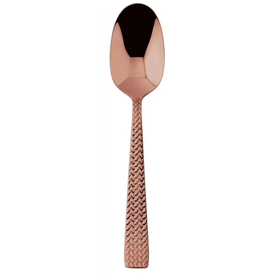 Cortina Copper Table Spoon 8 In 18/10 Stainless Steel Pvd Mirror