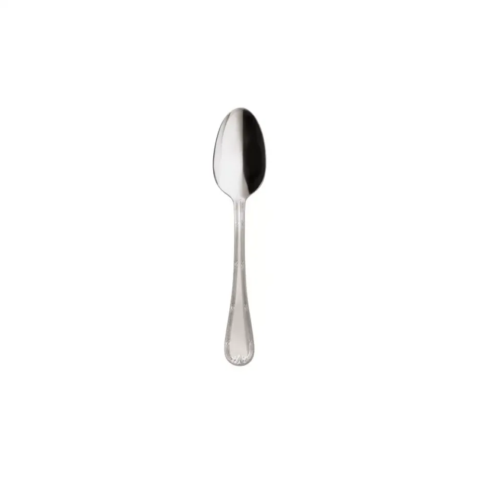 Ruban Croisè Silverplated Mocha Spoon 4 1/2 In On 18/10 Stainless Steel